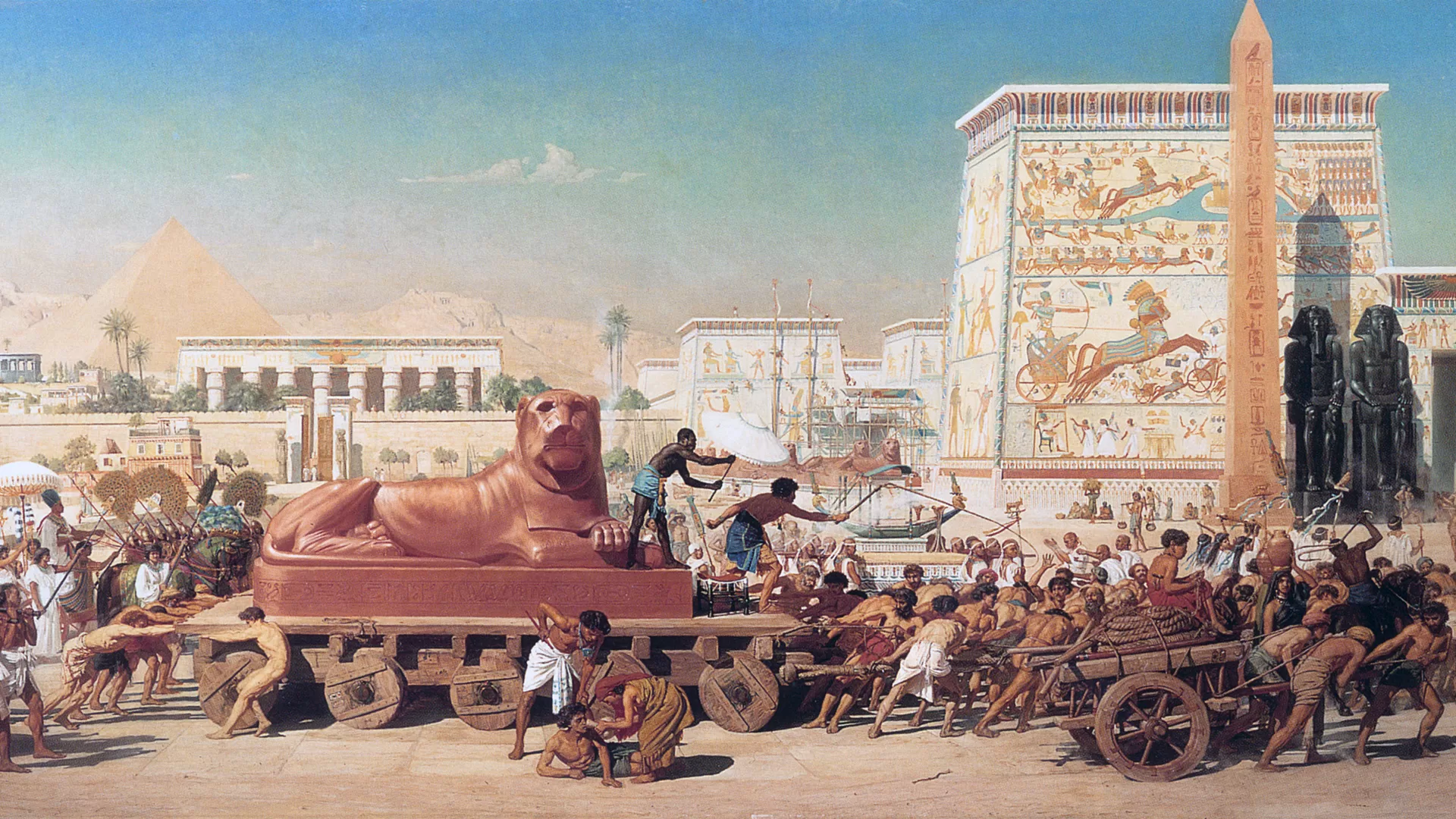 Israel in Egypt - Edward Poynter (1867)