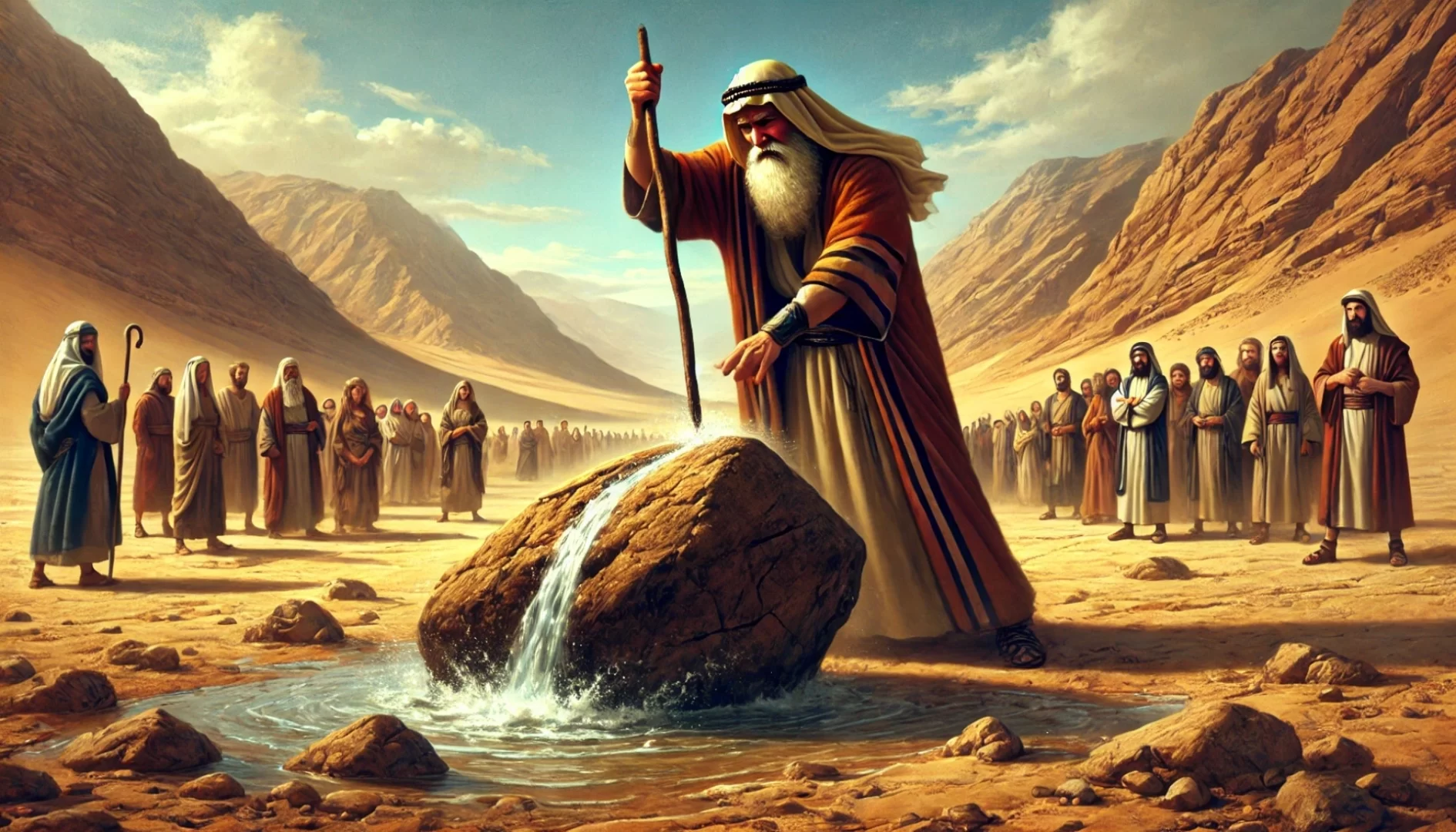 Anger as Instruction - Moshe (Moses) Striking the Rock